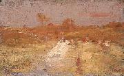 Arthur streeton View of Templestowe oil on canvas